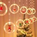 LED Christmas Lights Warm White 8 Modes Remote Control