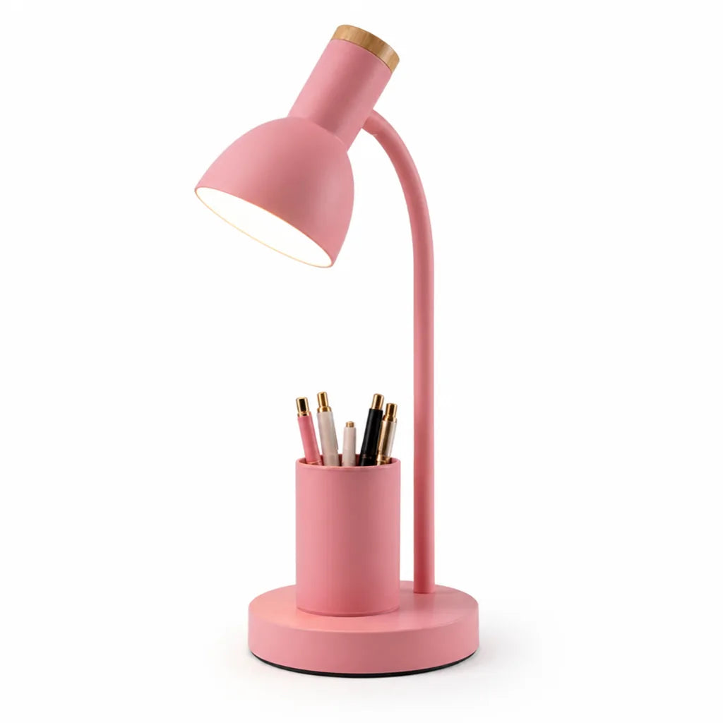 LED Desk Lamp Flexible Gooseneck & Pen Holder