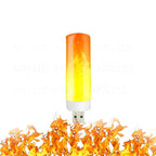 LED Flame Bulb Realistic Flicker E27 Base