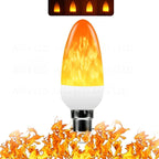 LED Flame Bulb Realistic Flicker E27 Base
