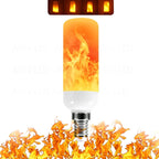 LED Flame Bulb Realistic Flicker E27 Base