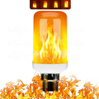 LED Flame Bulb Realistic Flicker E27 Base