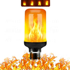 LED Flame Bulb Realistic Flicker E27 Base