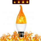 LED Flame Bulb Realistic Flicker E27 Base