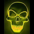 LED Skeleton Mask Multicolor 4 Lighting Modes
