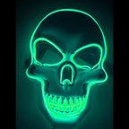 LED Skeleton Mask Multicolor 4 Lighting Modes