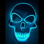 LED Skeleton Mask Multicolor 4 Lighting Modes