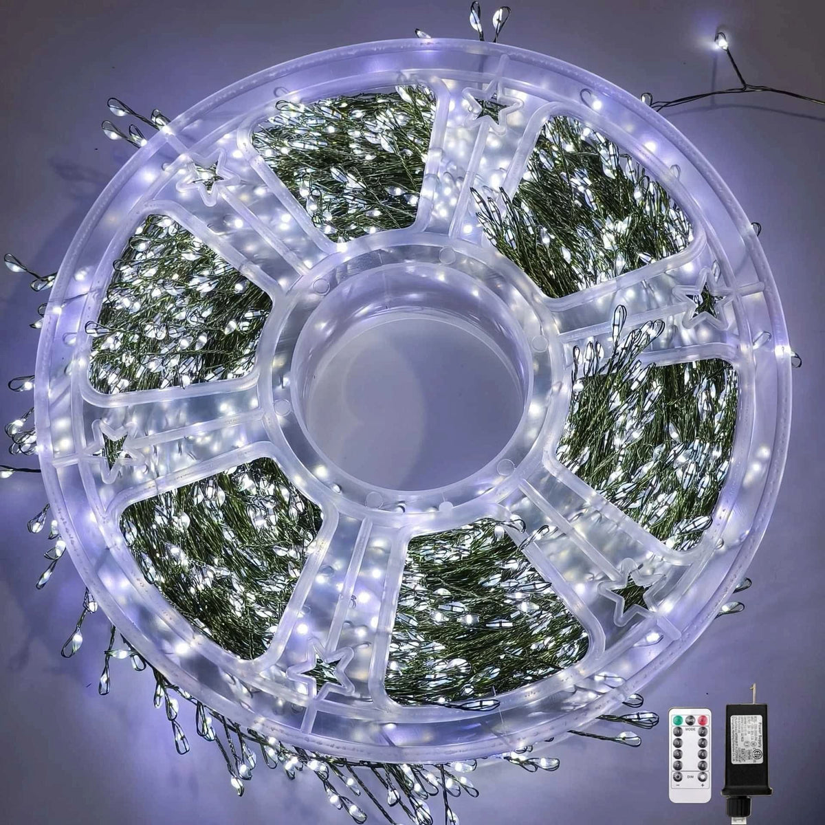 LED String Lights Firework-Style Remote & Timer