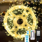 LED String Lights Firework-Style Remote & Timer