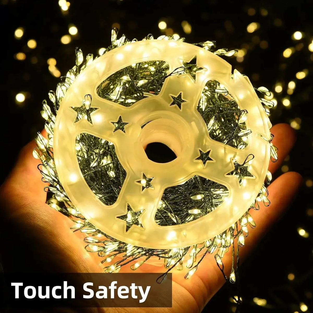 LED String Lights Firework-Style Remote & Timer