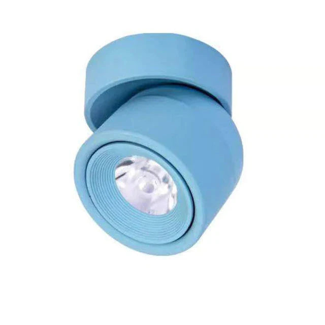 LED Track Spotlight Dimmable 340° Rotation Selectable Color Temp