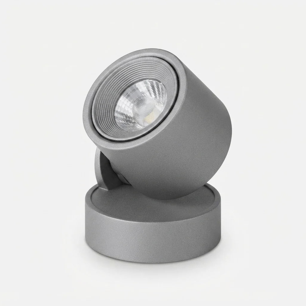 LED Track Spotlight Dimmable 340° Rotation Selectable Color Temp