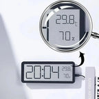 LED Wall Clock Large Digital Display Temperature & Humidity