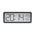 LED Wall Clock Large Digital Display Temperature & Humidity