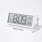 LED Wall Clock Large Digital Display Temperature & Humidity