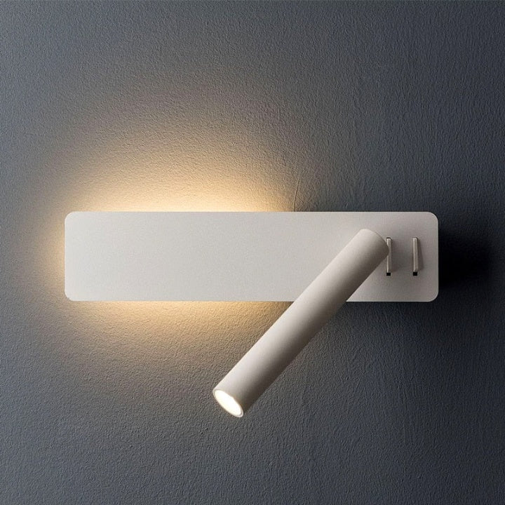 LED Wall Light Ambient & Reading Dimmable USB Port