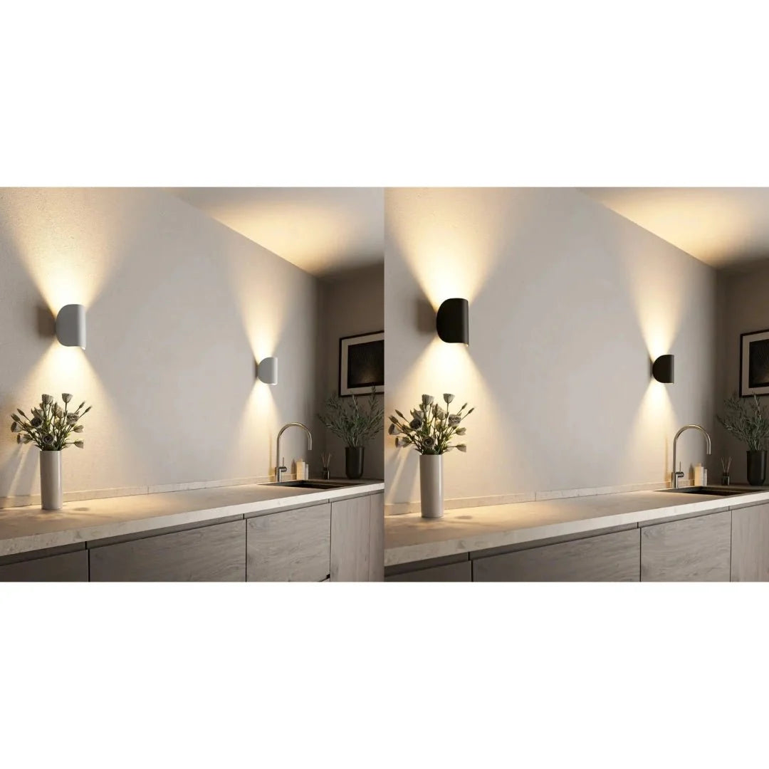 LED Wall Light Slim Warm Energy-Efficient Long-Life