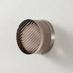 LED Wall Sconce Dimmable Cast Glass Shade Ambient Lighting