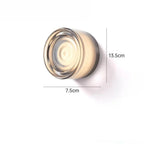 LED Wall Sconce Dimmable Cast Glass Shade Ambient Lighting