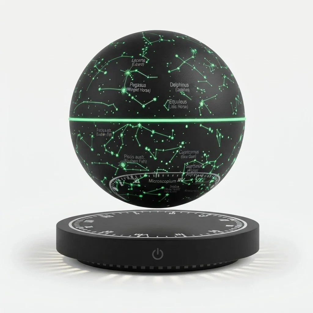 Lamp Magnetic Levitation & 360-Degree Rotation