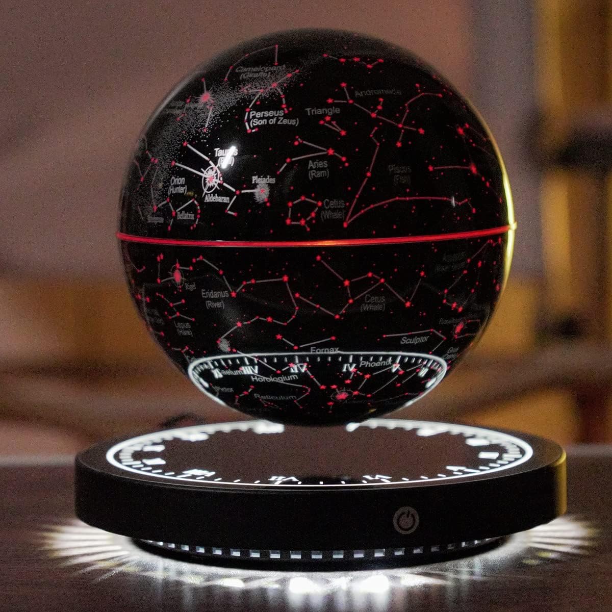 Lamp Magnetic Levitation & 360-Degree Rotation