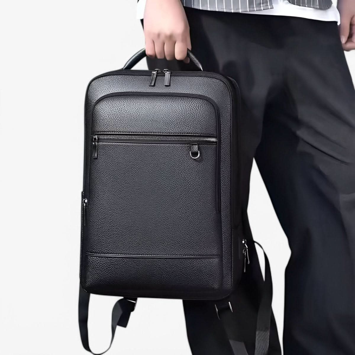 Laptop Backpack USB Charging Multiple Pockets 15.6-Inch