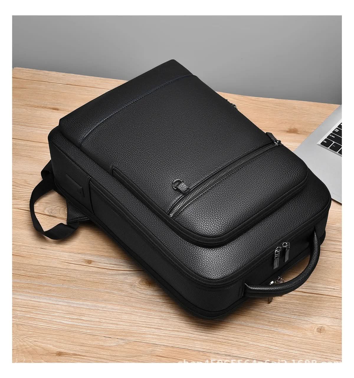 Laptop Backpack USB Charging Multiple Pockets 15.6-Inch