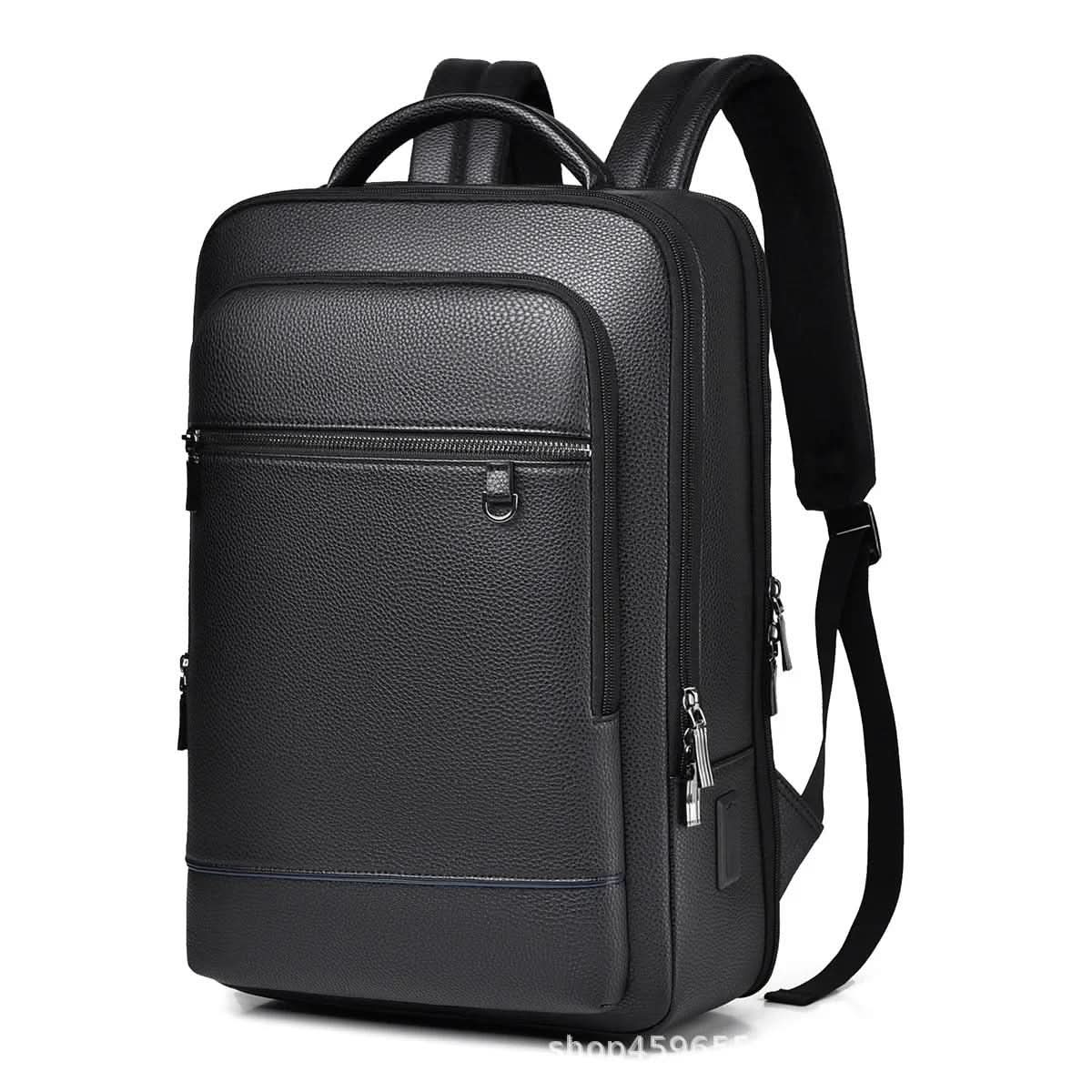 Laptop Backpack USB Charging Multiple Pockets 15.6-Inch