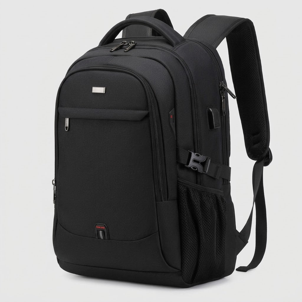 Laptop Backpack Water-Repellent Padded 15.6 Inch USB Port