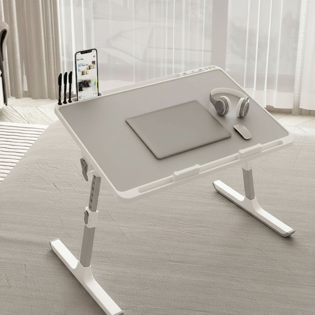 Laptop Table Foldable Portable Elevated Viewing Support
