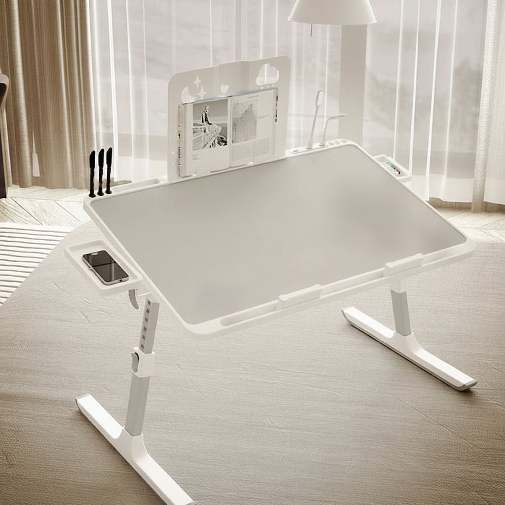 Laptop Table Foldable Portable Elevated Viewing Support