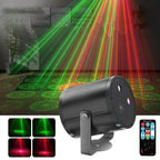 Laser Party Light Music-Sync & Remote USB-Powered 7 Modes