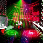 Laser Party Light Music-Sync & Remote USB-Powered 7 Modes