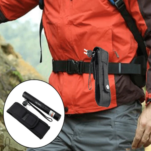 Laser Pointer Adjustable Focus USB-Rechargeable Long-Range