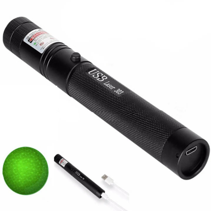 Laser Presentation Pointer Adjustable Focus USB Rechargeable