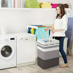 Laundry Basket Foldable Large Capacity Comfortable Handles