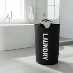 Laundry Basket Waterproof Foldable With Comfortable Handles