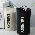Laundry Basket Waterproof Foldable With Comfortable Handles