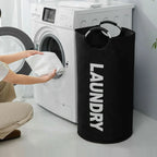 Laundry Basket Waterproof Foldable With Comfortable Handles