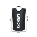 Laundry Basket Waterproof Foldable With Comfortable Handles