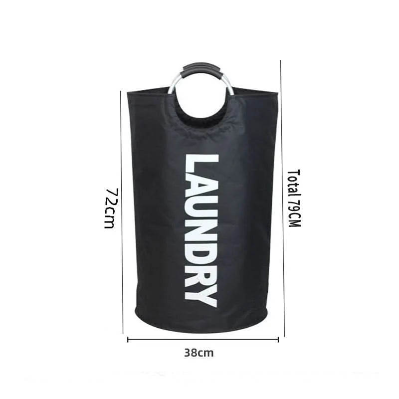 Laundry Basket Waterproof Foldable With Comfortable Handles