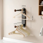 Laundry Drying Rack Wall-Mounted No-Drill Extendable