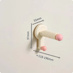 Laundry Drying Rack Wall-Mounted No-Drill Extendable