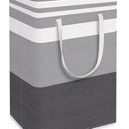 Laundry Hamper Foldable Water-Resistant Space-Saving Fabric】【。