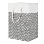 Laundry Hamper Foldable Water-Resistant Space-Saving Fabric】【。