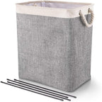 Laundry Hamper Foldable Water-Resistant Space-Saving Fabric】【。