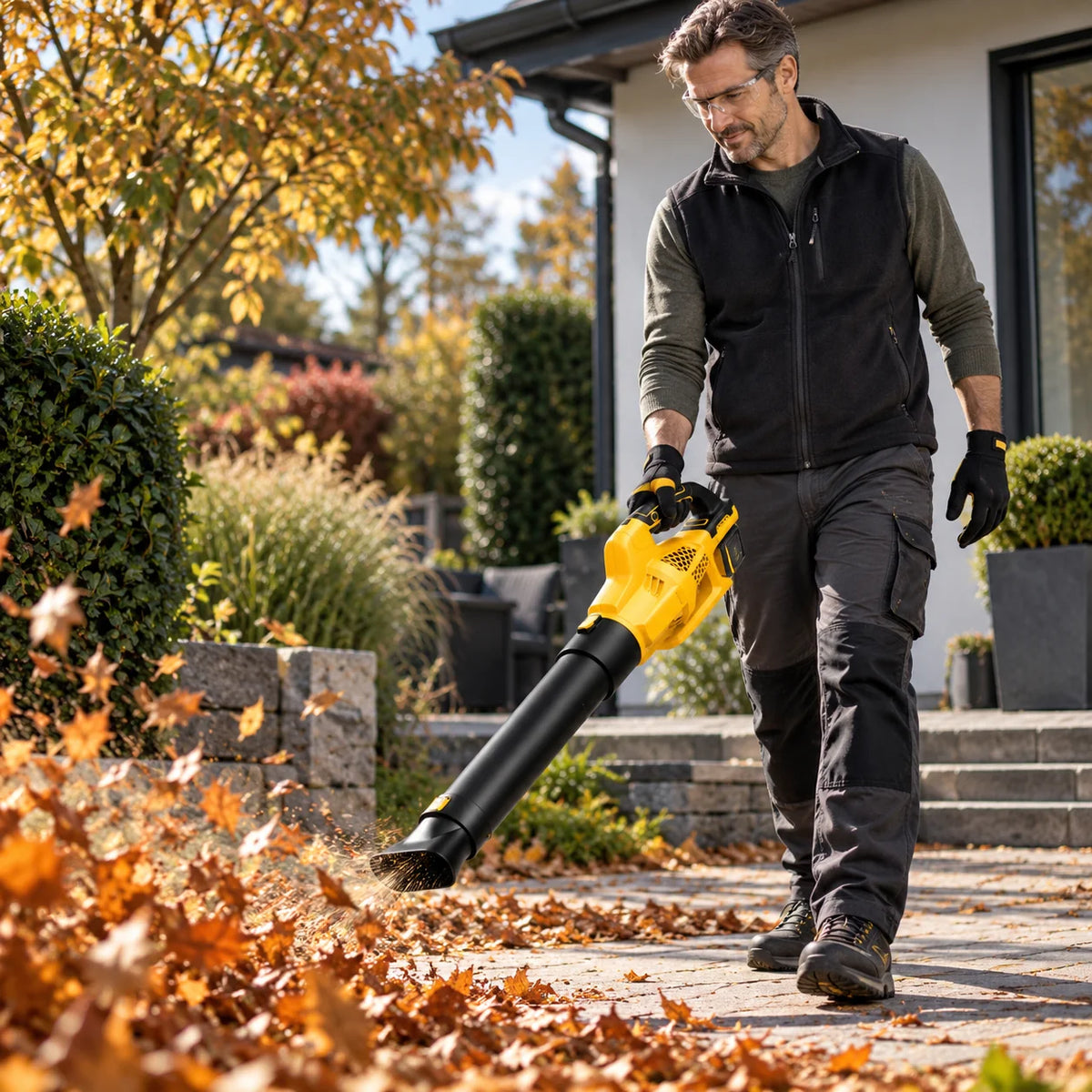 Leaf Blower Cordless Brushless & Adjustable Speed