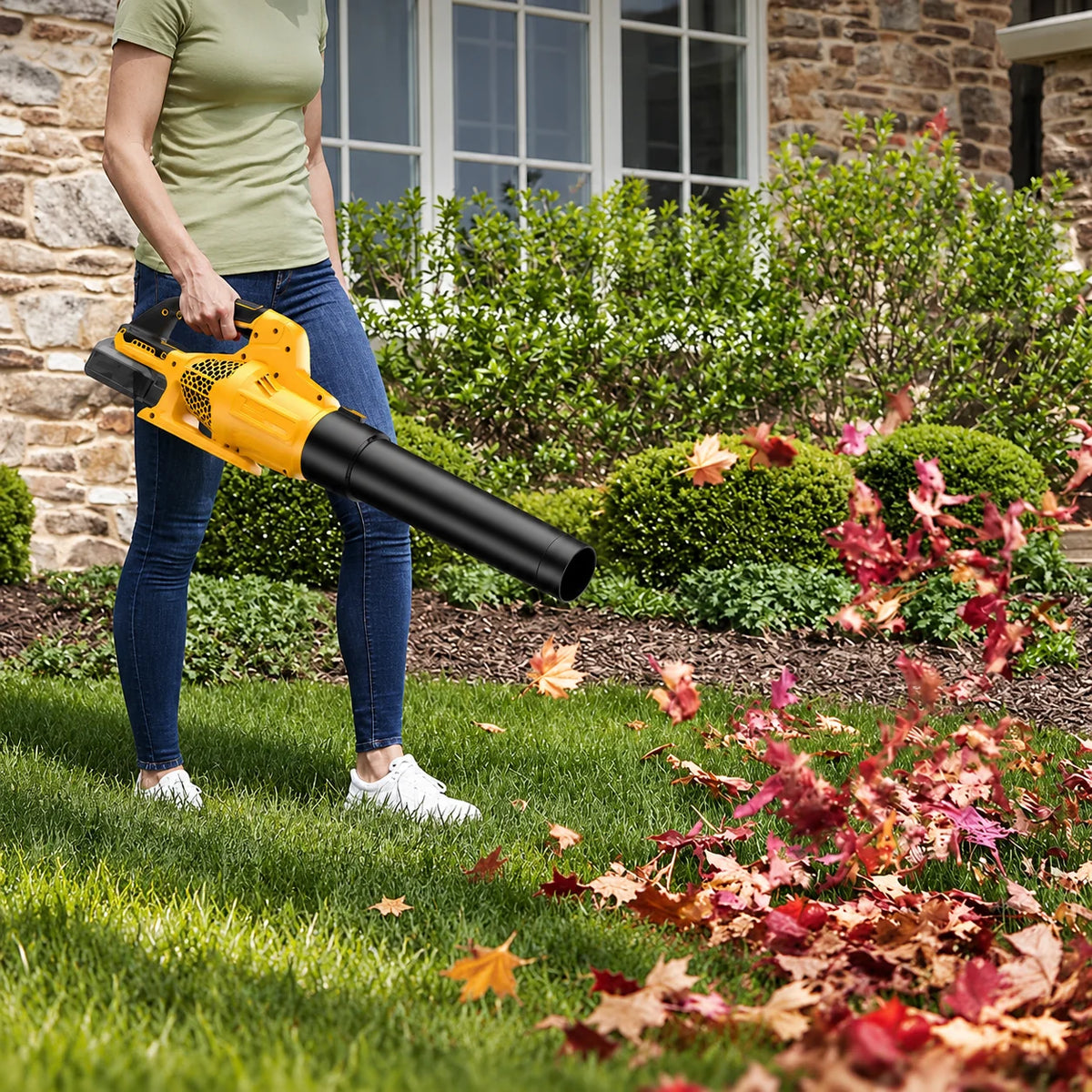 Leaf Blower Cordless Brushless & Adjustable Speed
