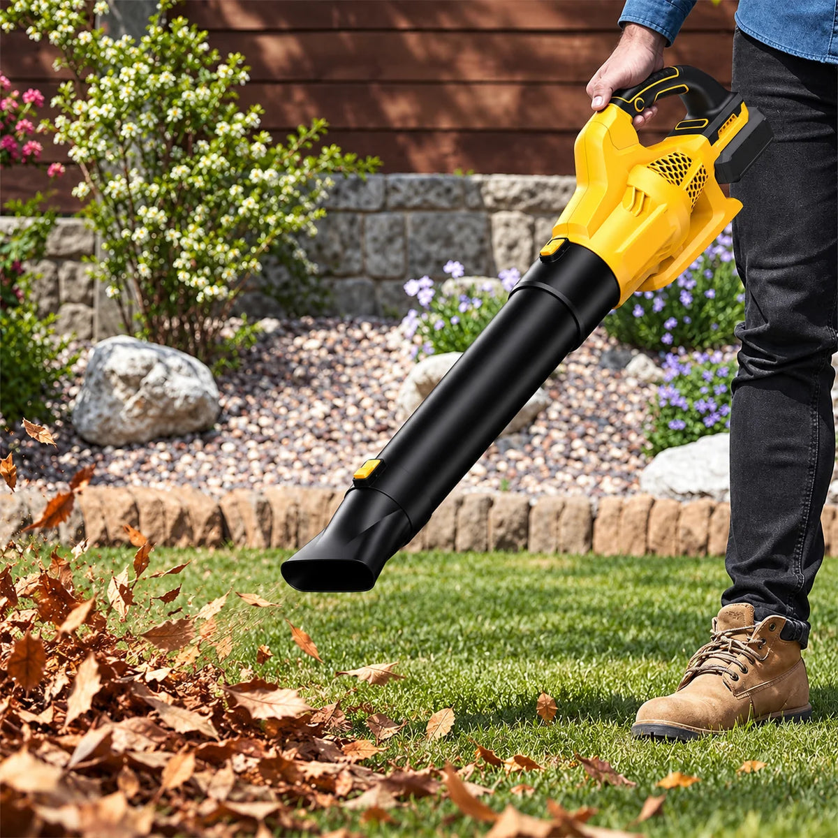Leaf Blower Cordless Brushless & Adjustable Speed
