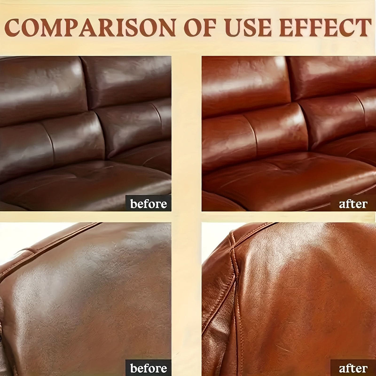Leather Care Cream PU Brightening & Shine-Enhancing